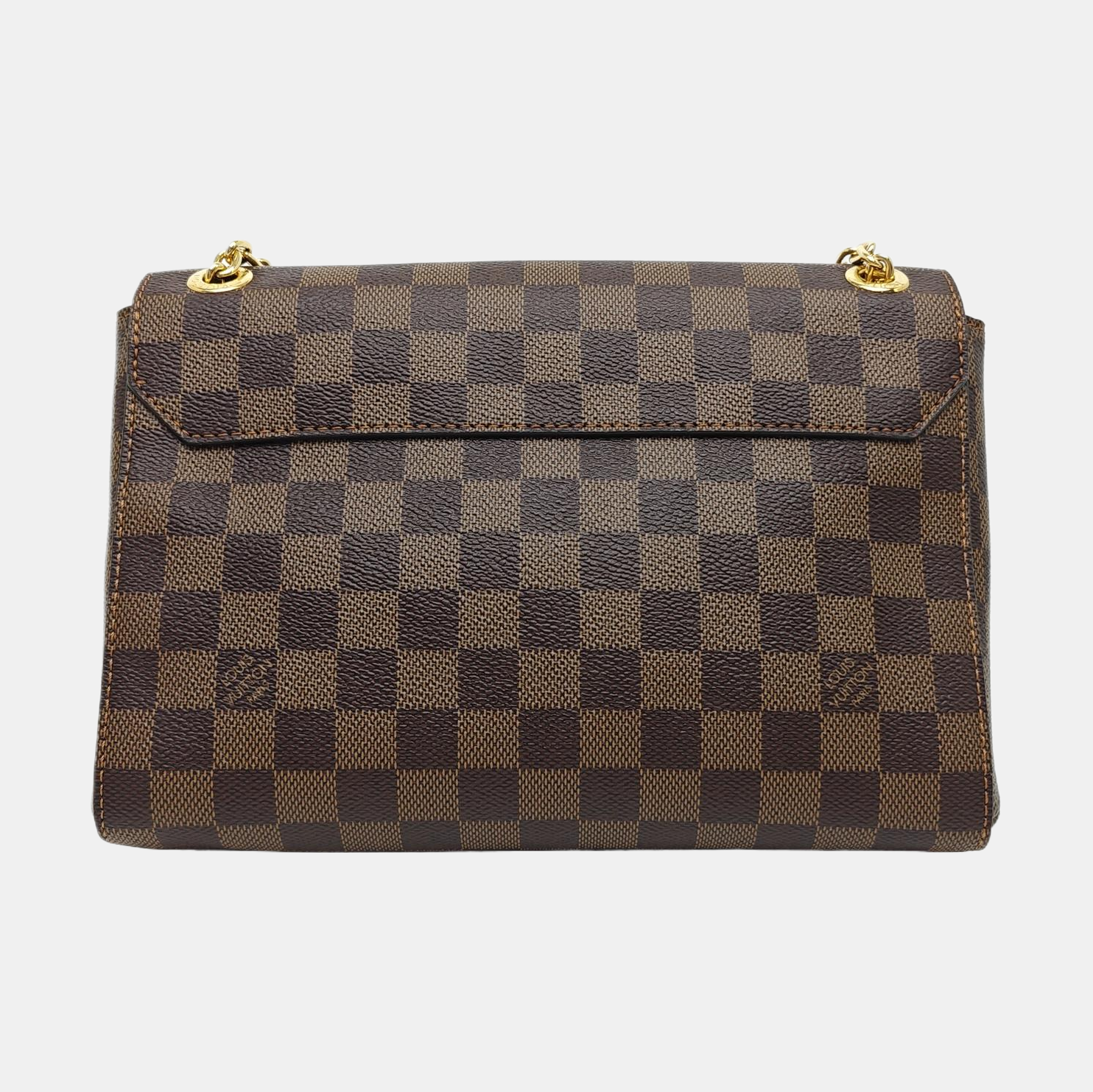 VAVIN PM Damier Ebene Coated Canvas Brown