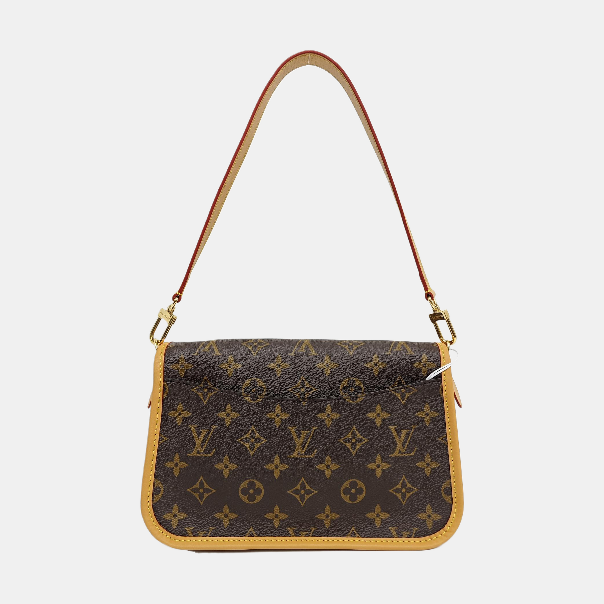 DIANE Monogram Coated Canvas Brown