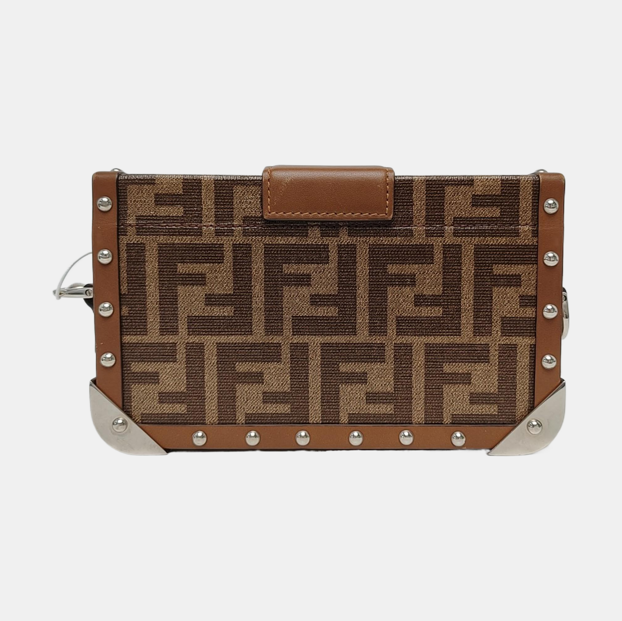 Baguette Trunk Calfskin Brown