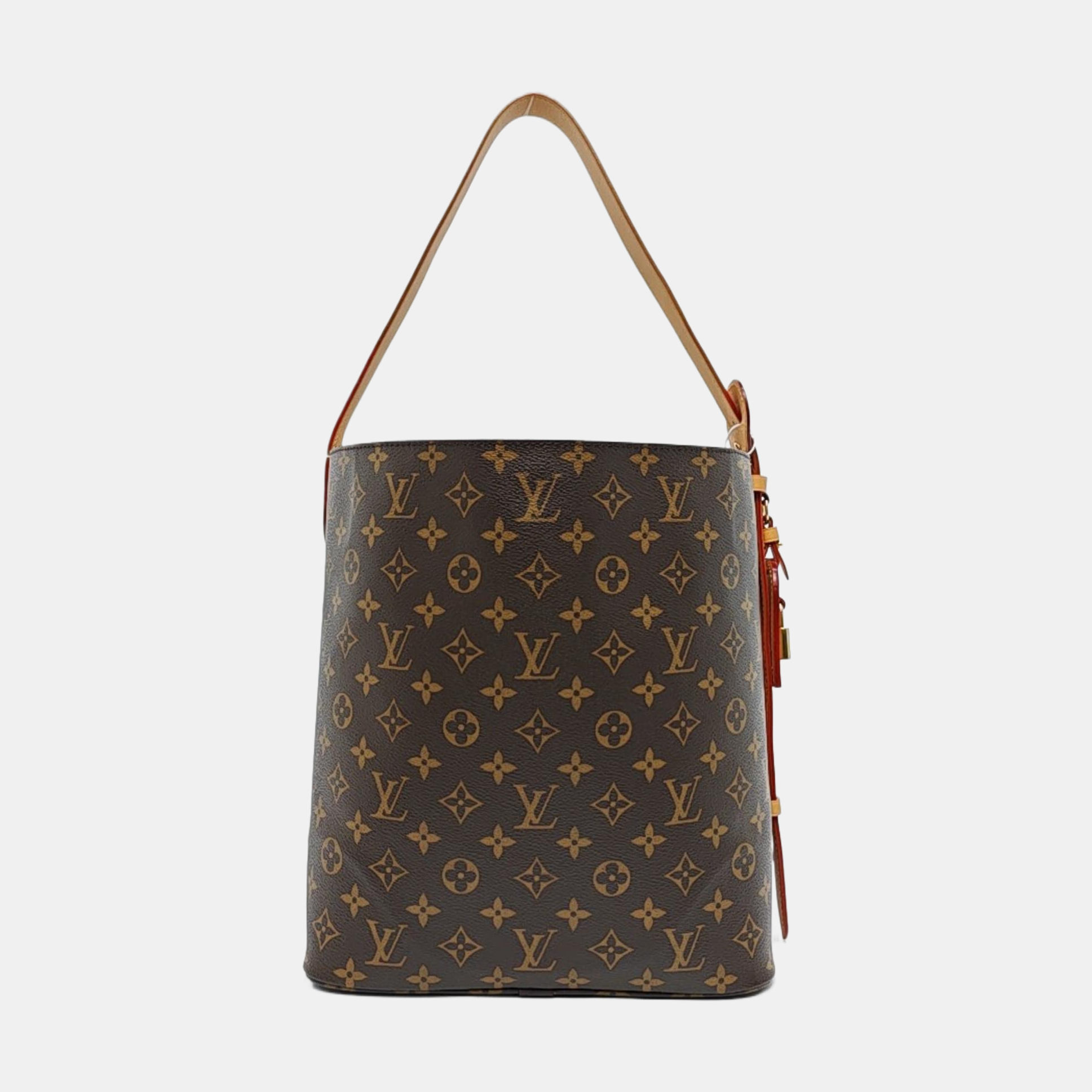 ALL IN GM Monogram Coated Canvas Brown