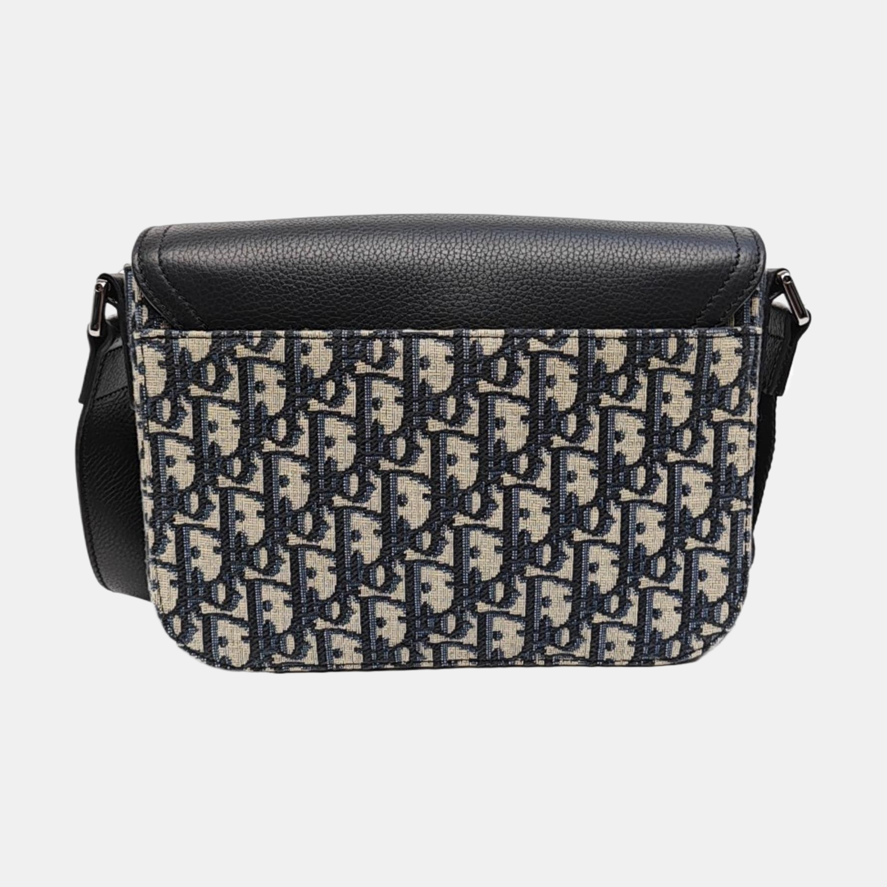 Saddle Mini Oblique Canvas Black