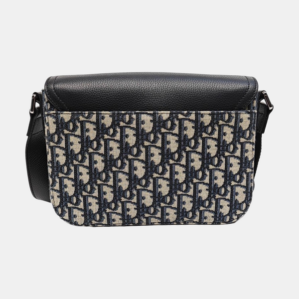 Saddle Mini Oblique Canvas Black