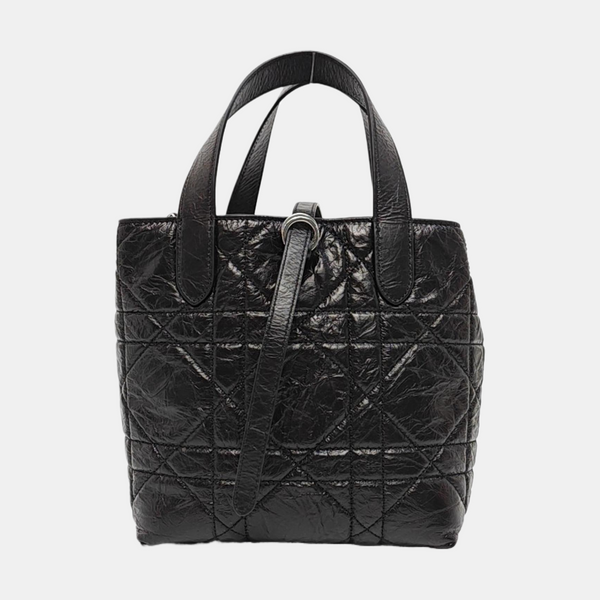 Toujours Small Cannage Calfskin Black