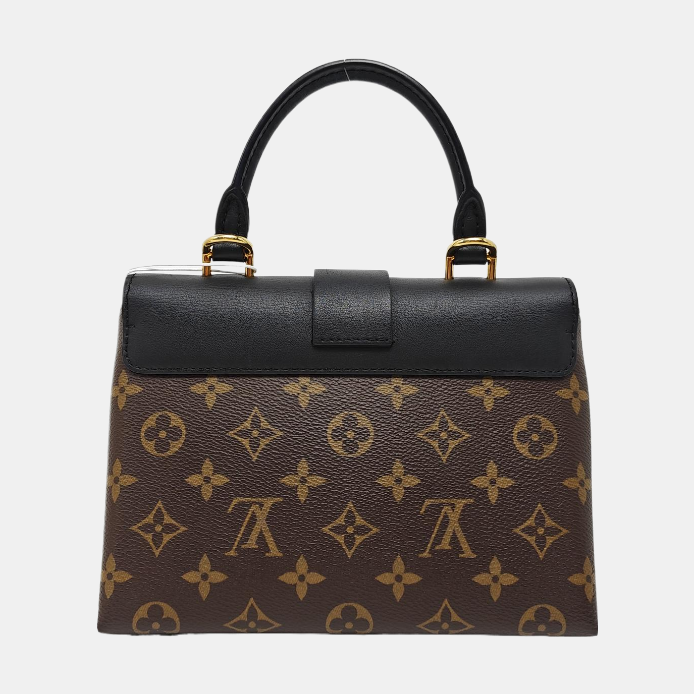 LOCKY BB Monogram Coated Canvas Brown