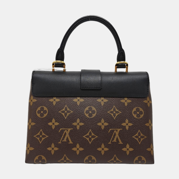 LOCKY BB Monogram Coated Canvas Brown