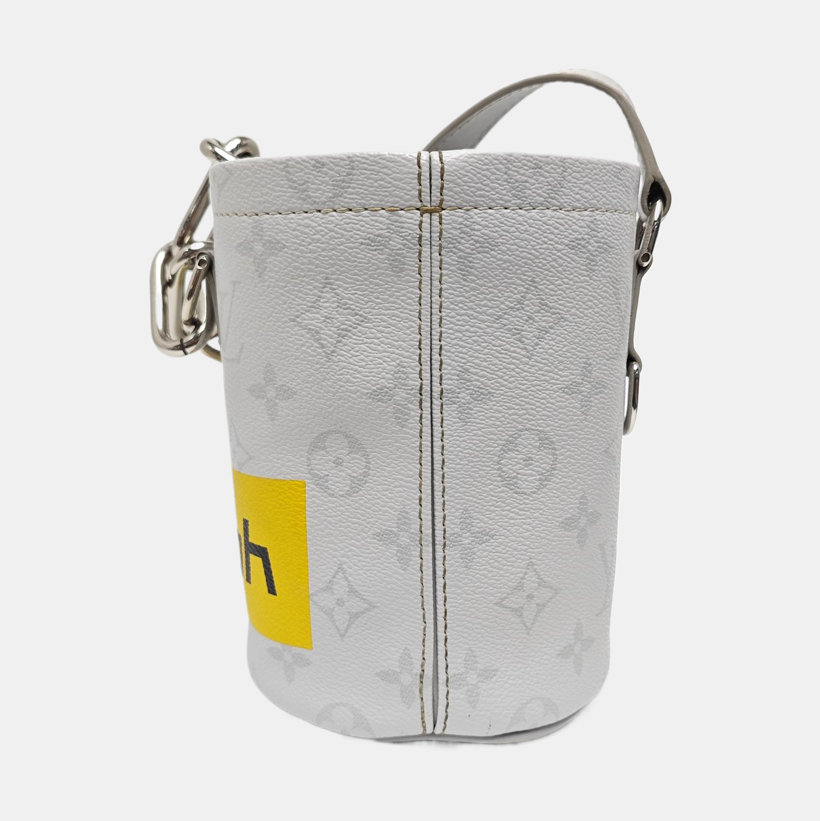 CHALK Monogram Coated Canvas Gray