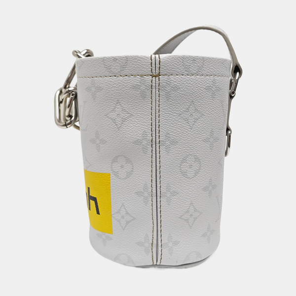 CHALK Monogram Coated Canvas Gray