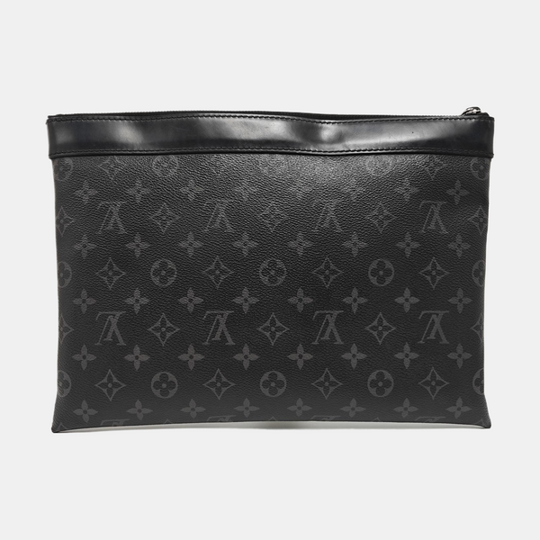 DISCOVERY Monogram Coated Canvas Black