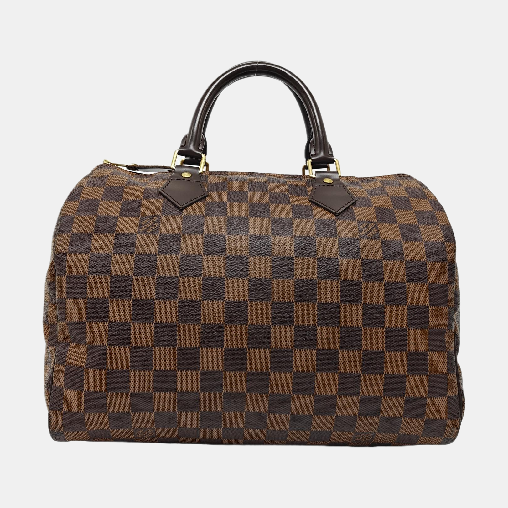 SPEEDY 30 Damier Ebene Coated Canvas Brown