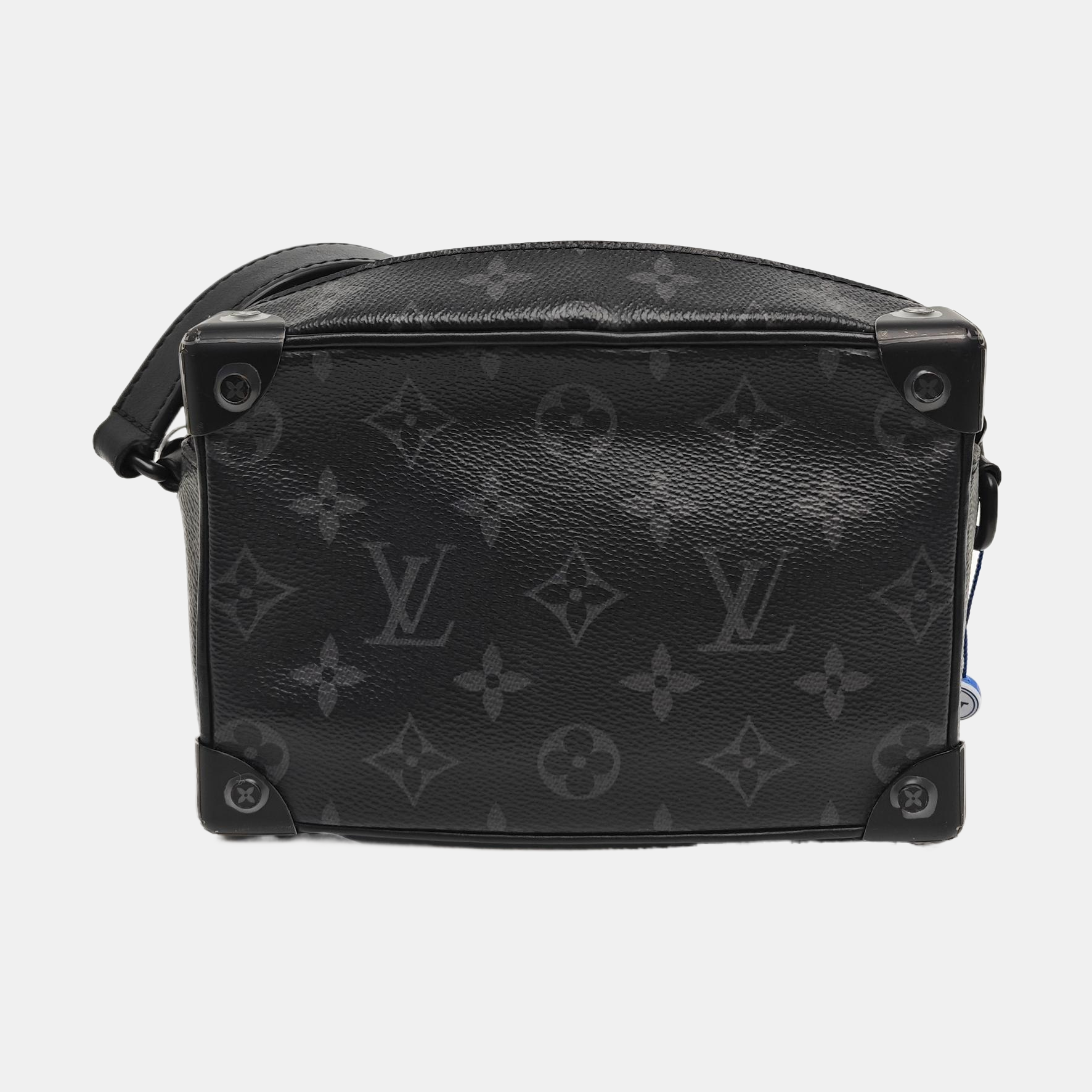 SOFT TRUNK Mini Monogram Coated Canvas Black
