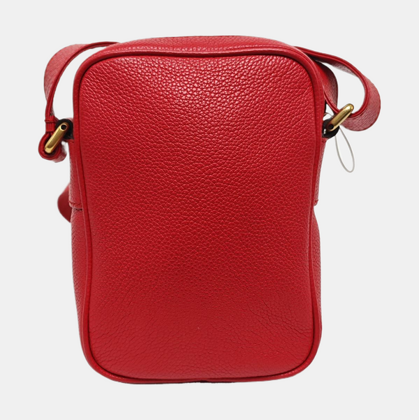 Print Calfskin Red