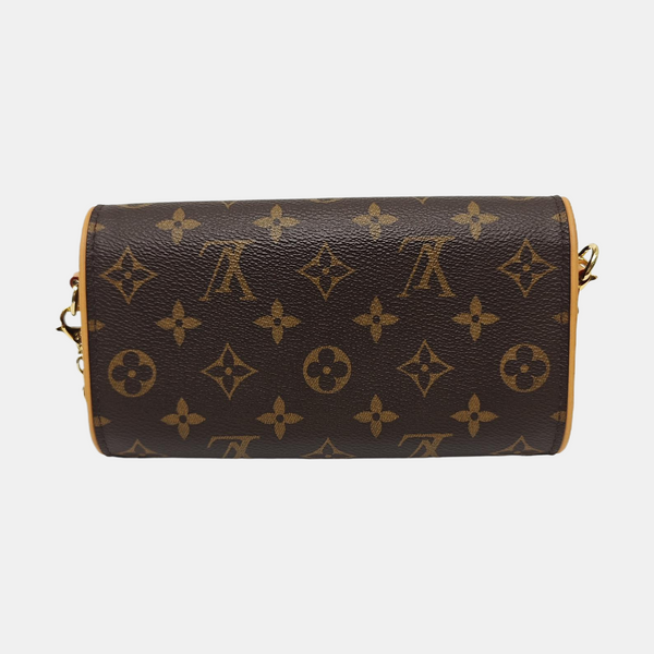 Pochette Camille Monogram Coated Canvas Brown