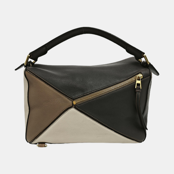 Puzzle Medium Calfskin Multicolor