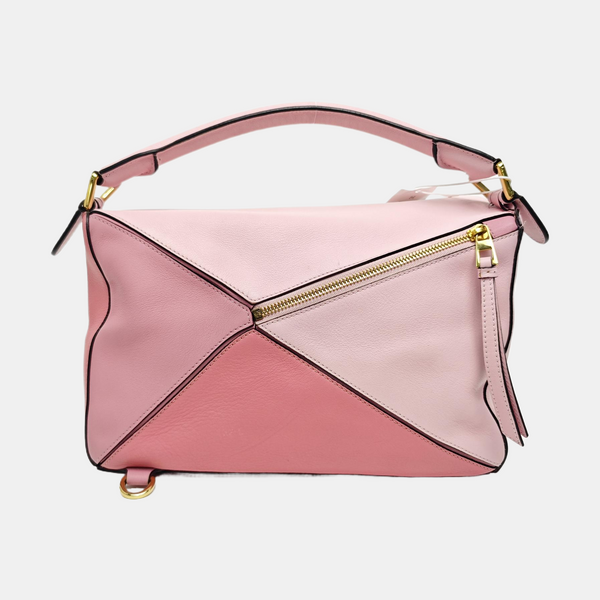 Puzzle Medium Calfskin Pink