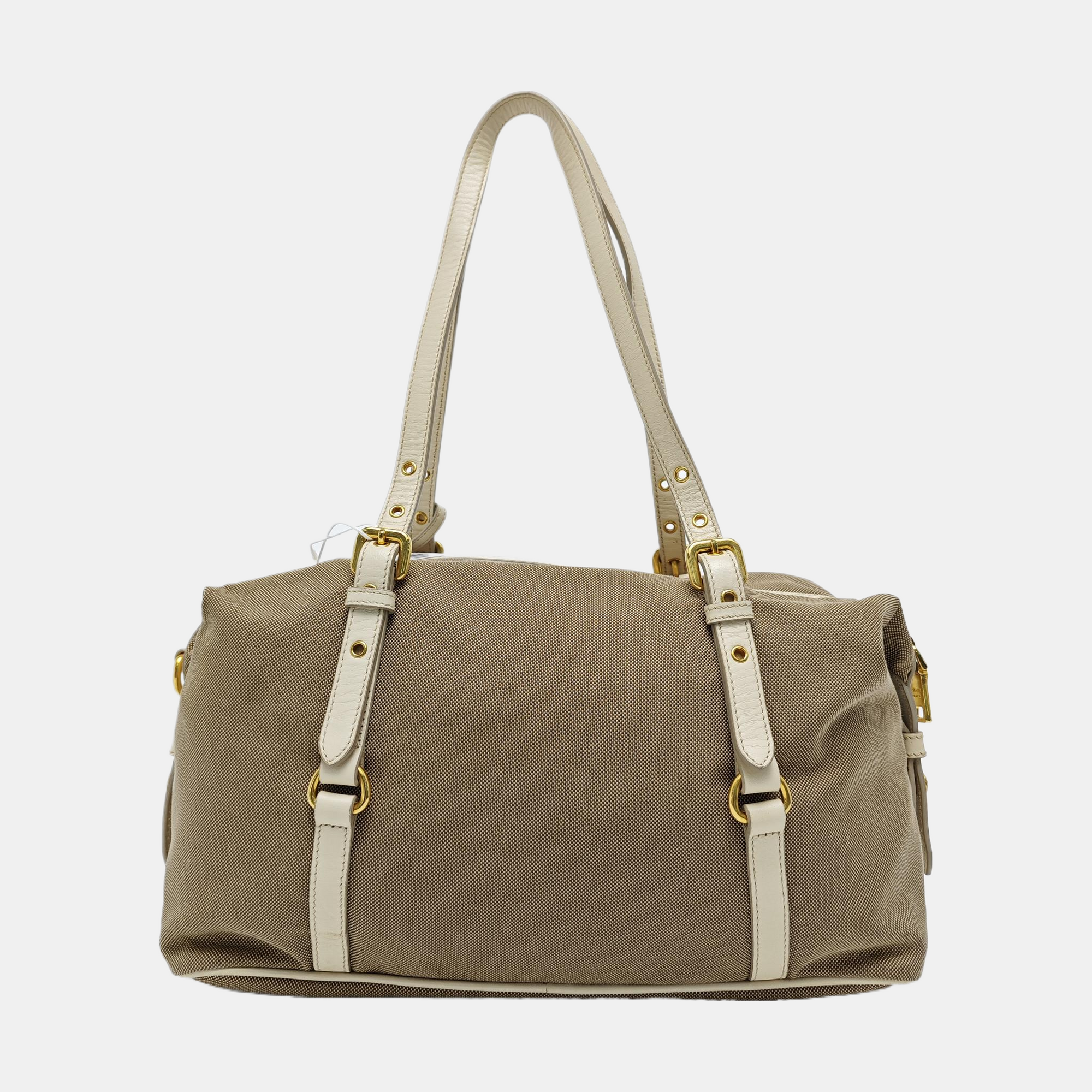 Canvas Shoulder Bag Brown