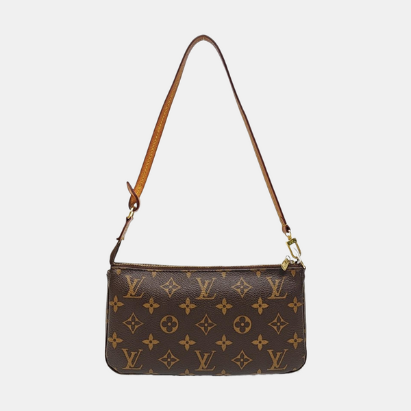 ACCESSOIRES Monogram Coated Canvas Brown