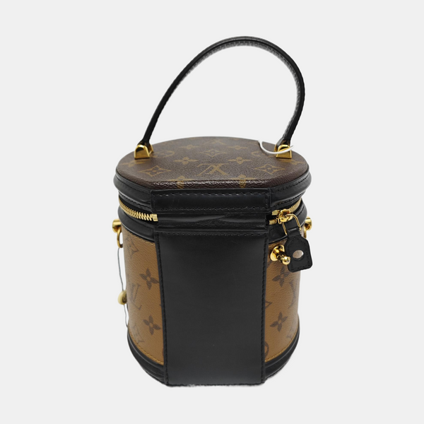 CANNES PM Monogram Coated Canvas Brown
