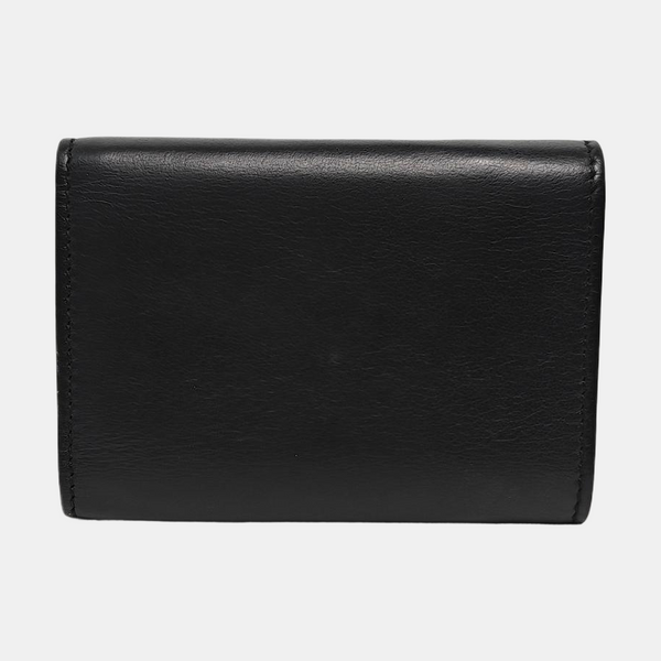 Calfskin Card Holder Black