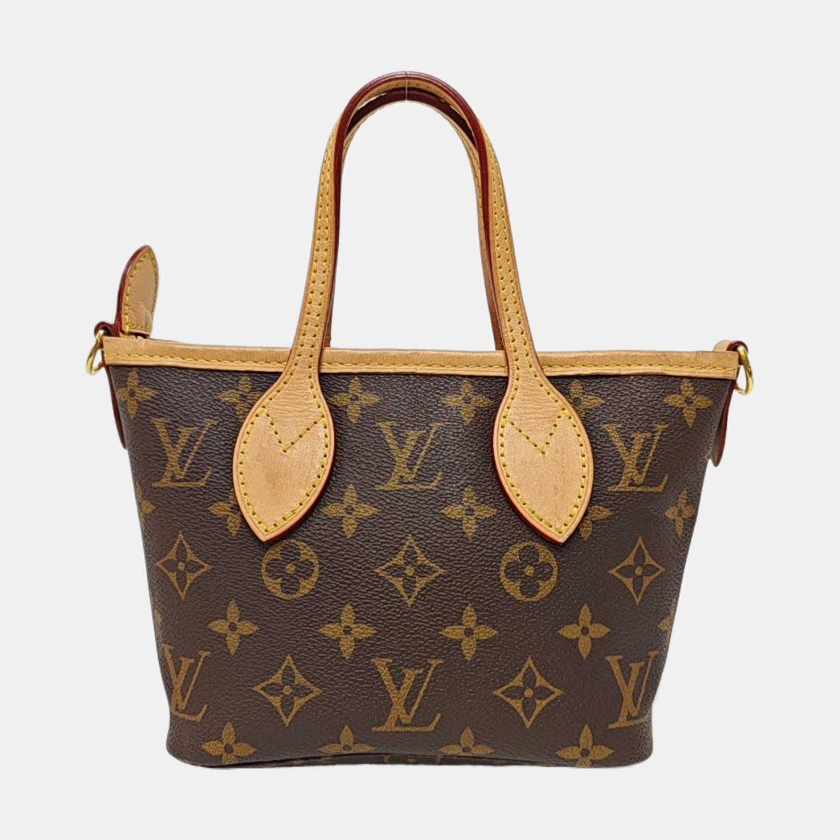 NEVERFULL BB Monogram Coated Canvas Brown