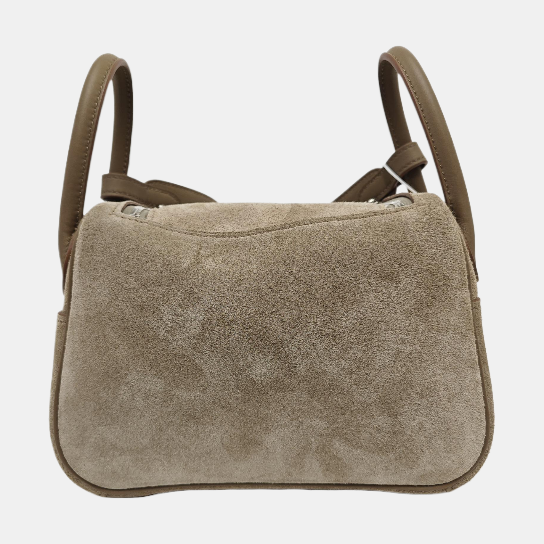 Lindy Mini Suede Gray