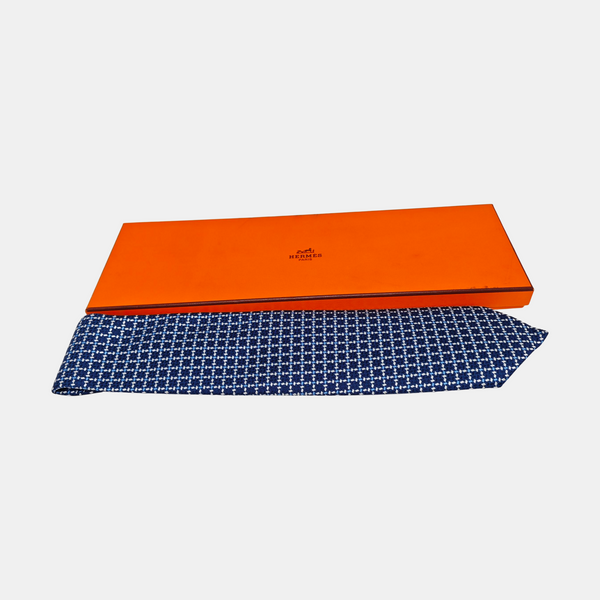 Mulberry Silk Tie Blue