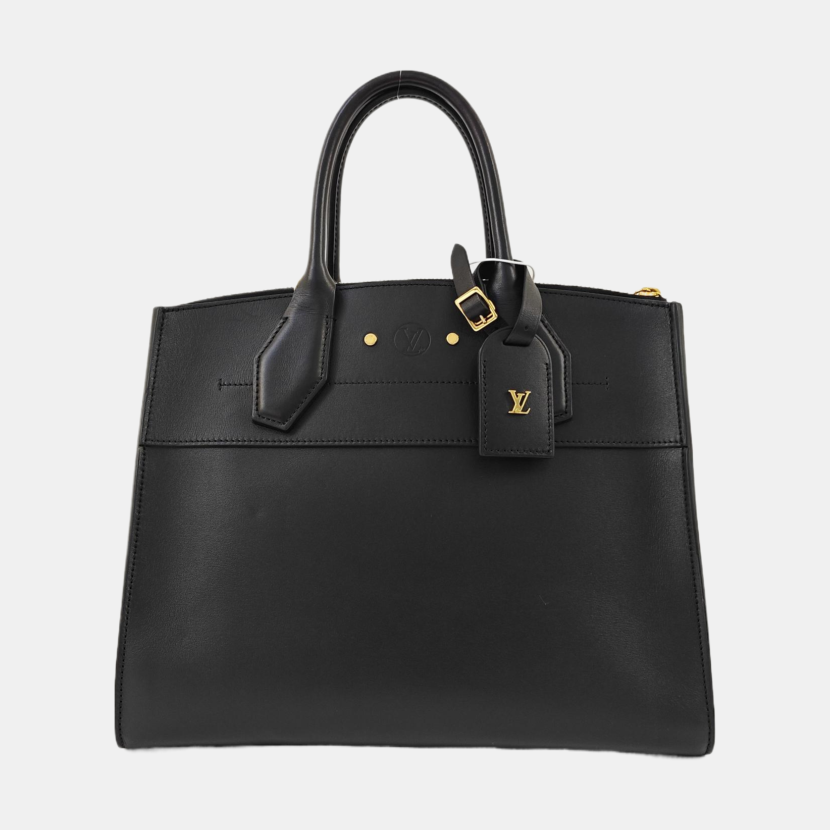 CITY STEAMER MM Calfskin Black