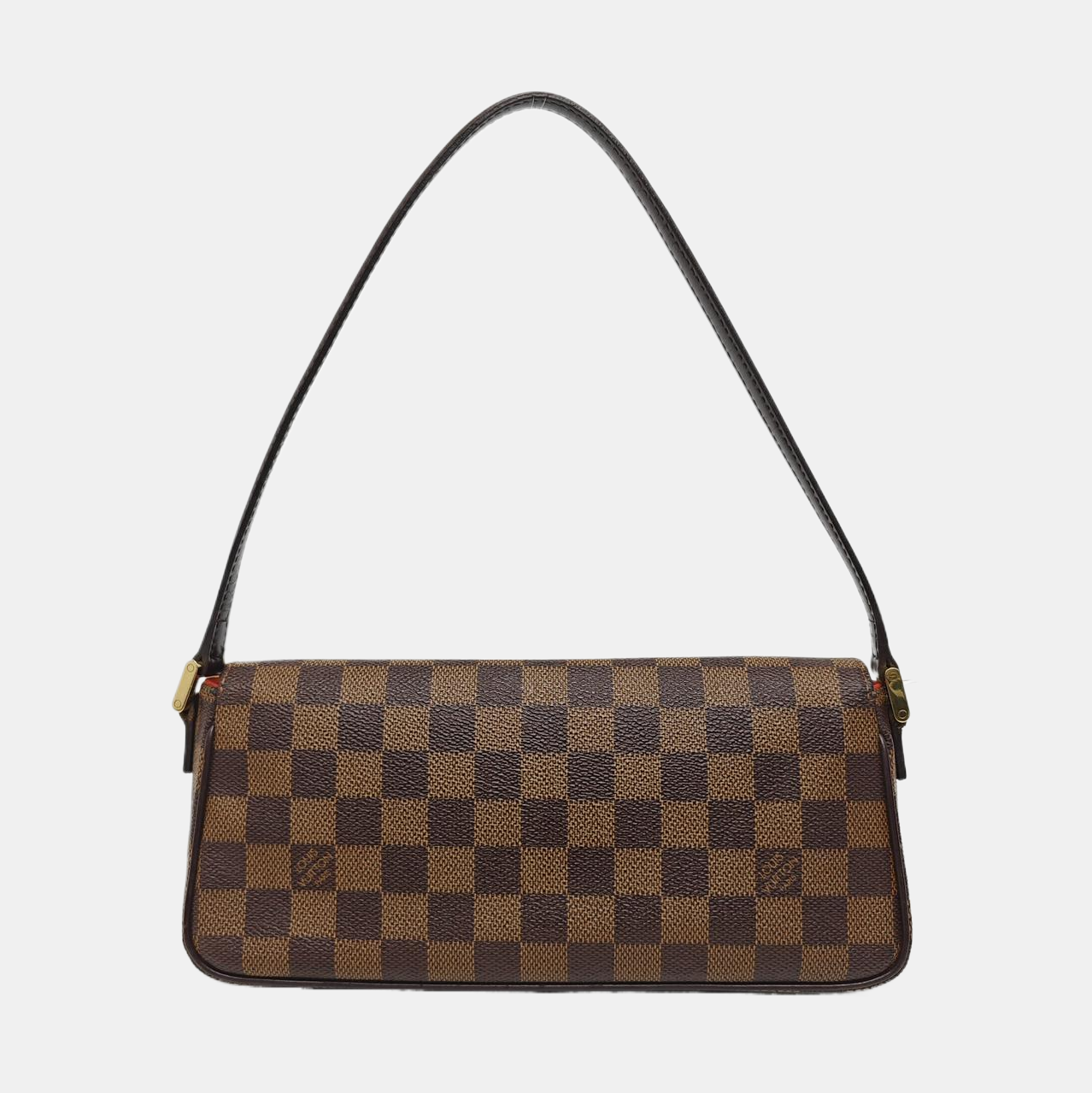 RECOLETA Damier Ebene Coated Canvas Brown