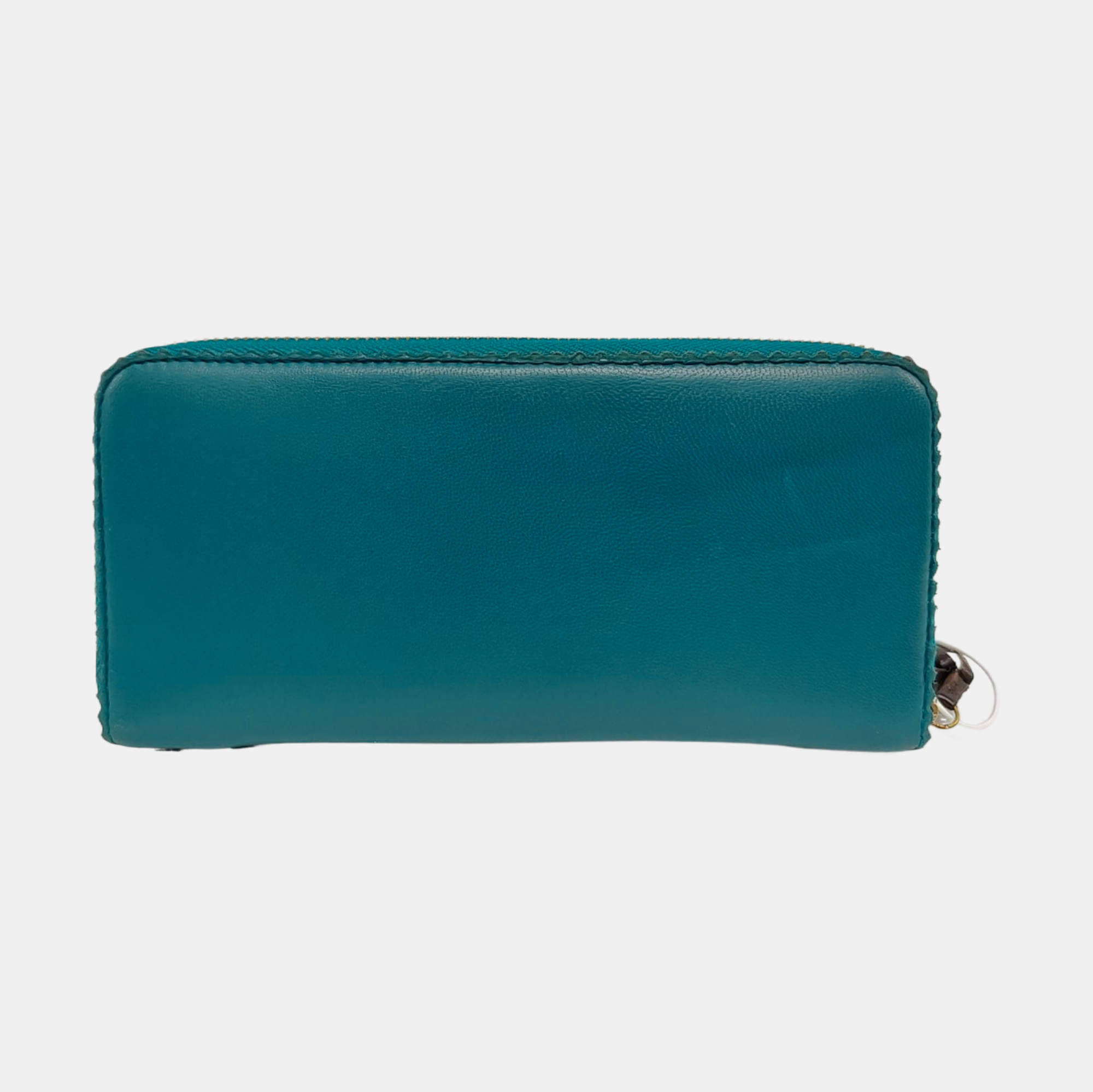 Brand Lambskin Blue Wallet