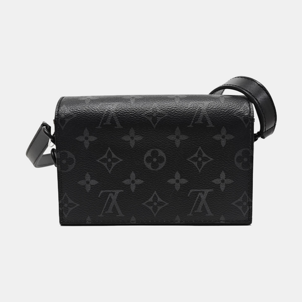 STEAMER Mini Monogram Coated Canvas Black