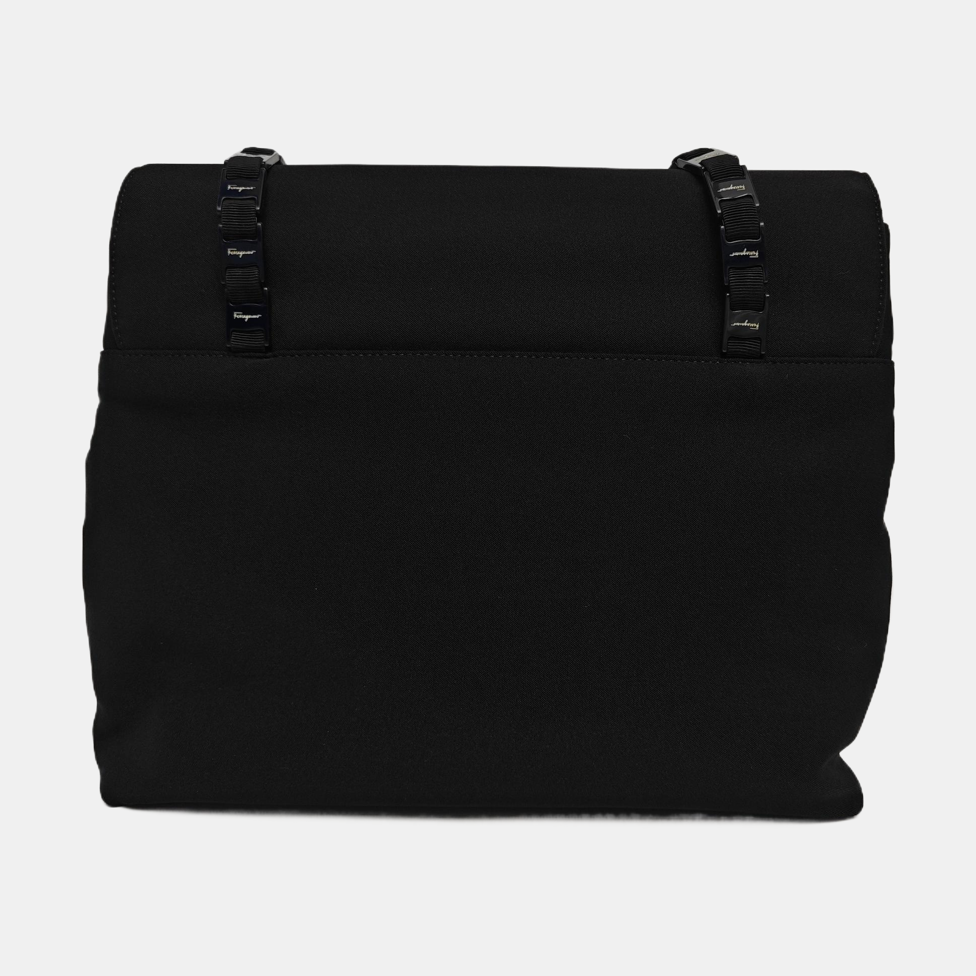 Fabric Tote Bag Black