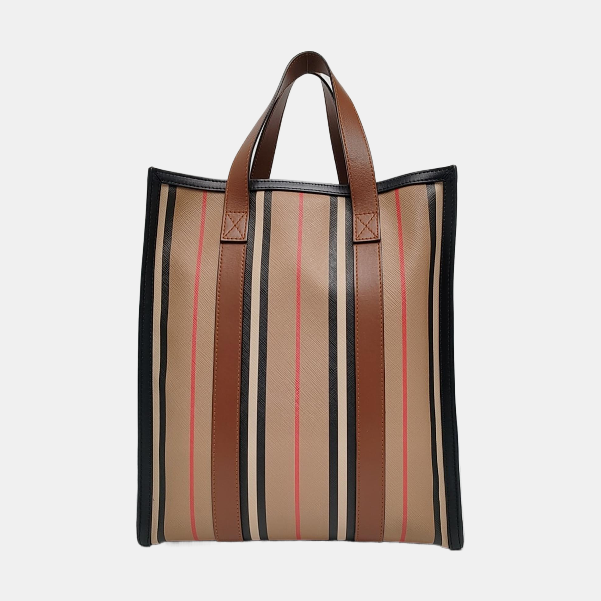 Coated Canvas Small Beige