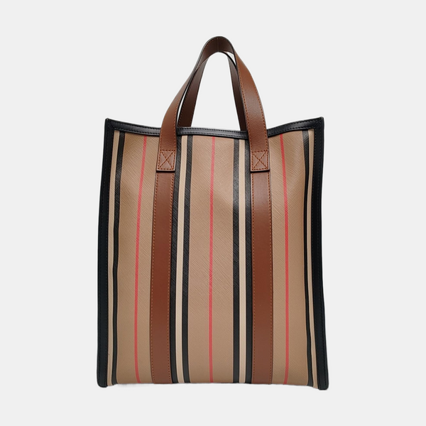 Coated Canvas Small Beige
