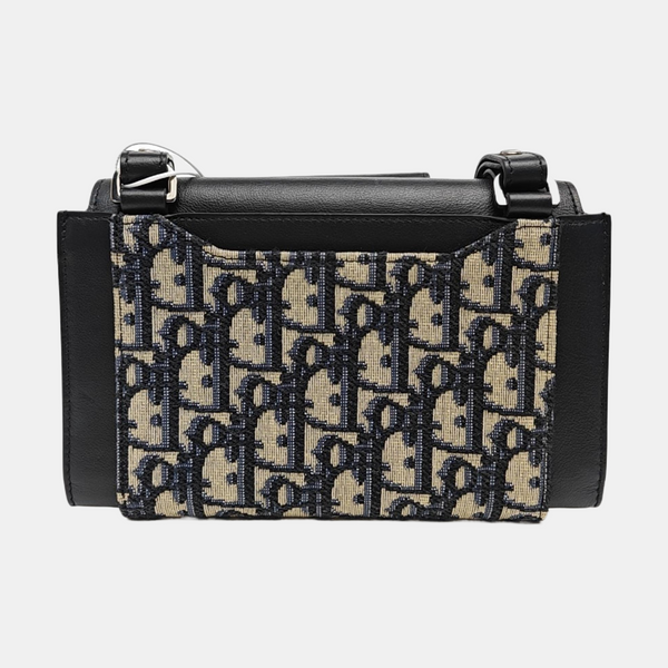 Calfskin Crossbody Bag Black