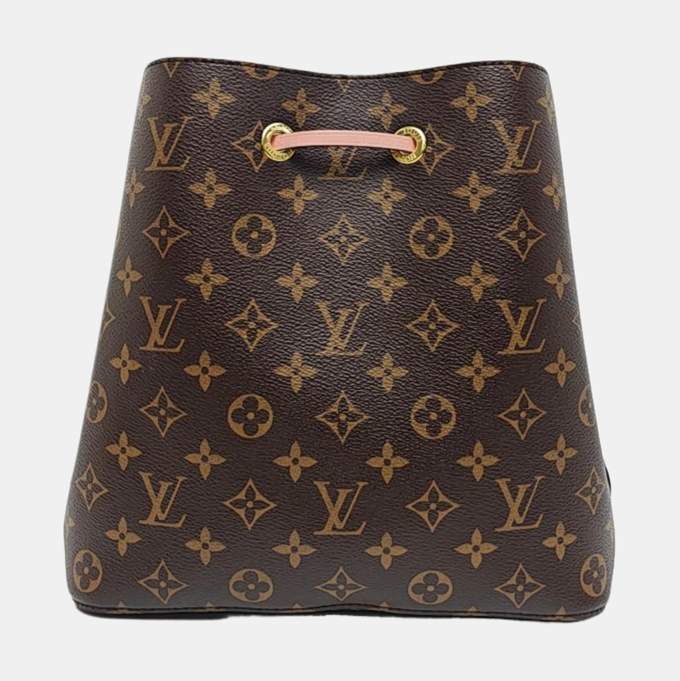 NÉONOÉ MM Monogram Coated Canvas Brown