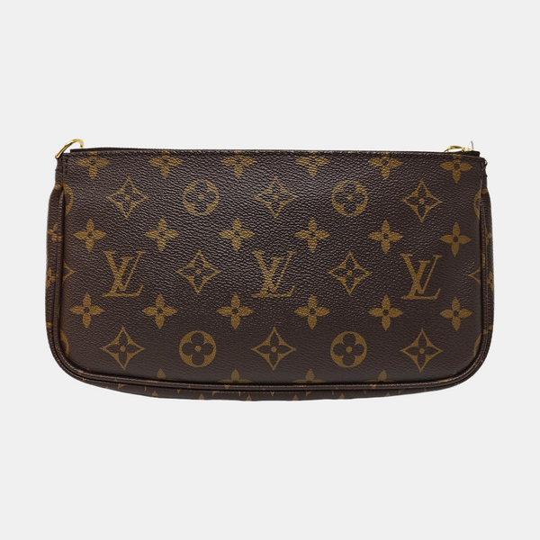 MULTI Monogram Coated Canvas Brown