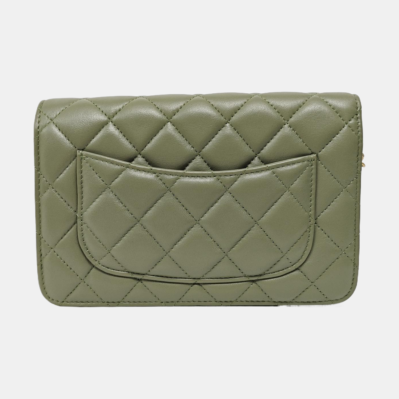 WOC Piel de Cordero Acolchada Verde