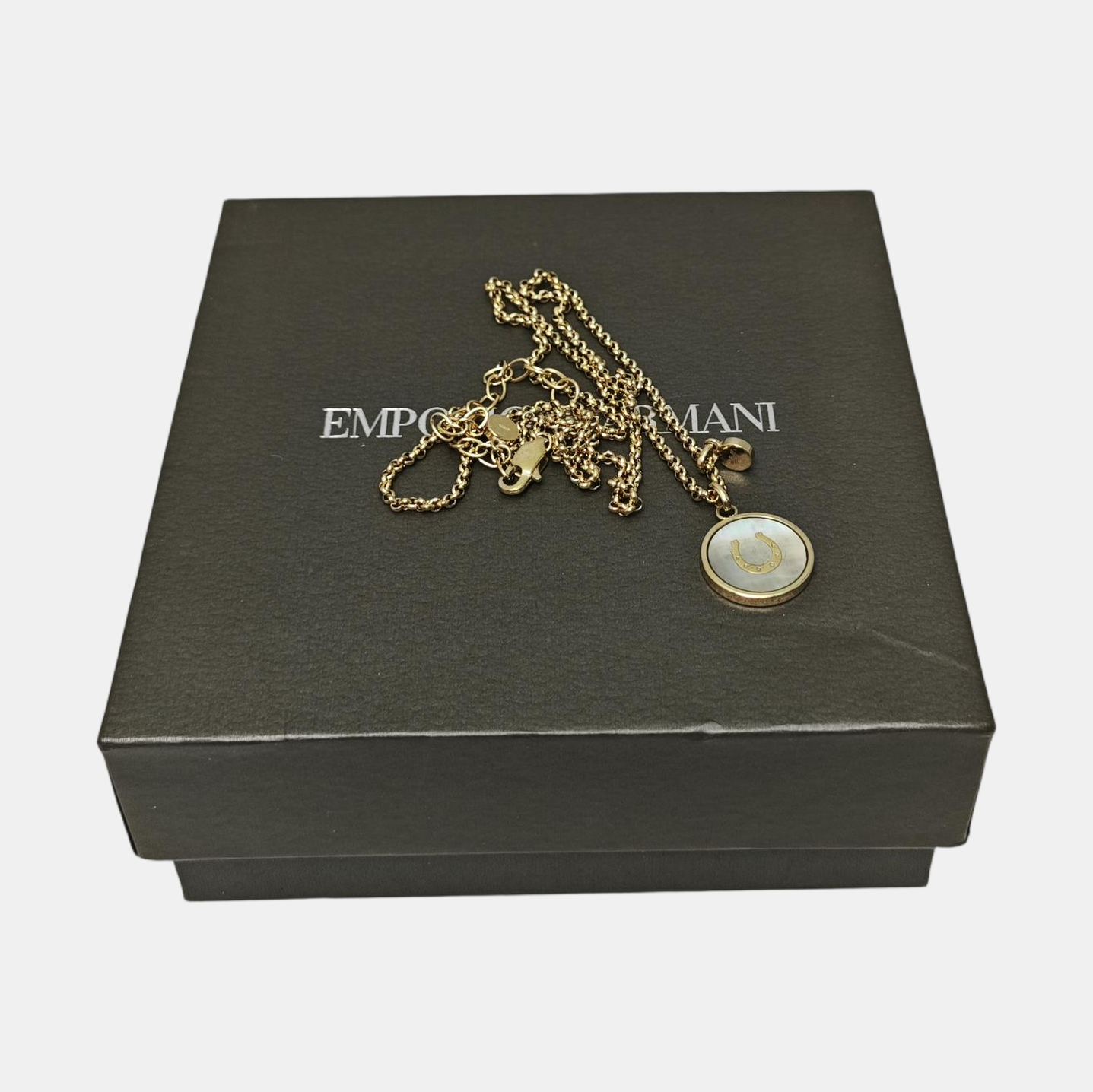 Steel Gold Necklace