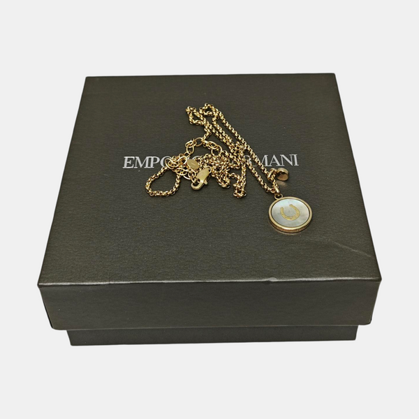 Steel Gold Necklace
