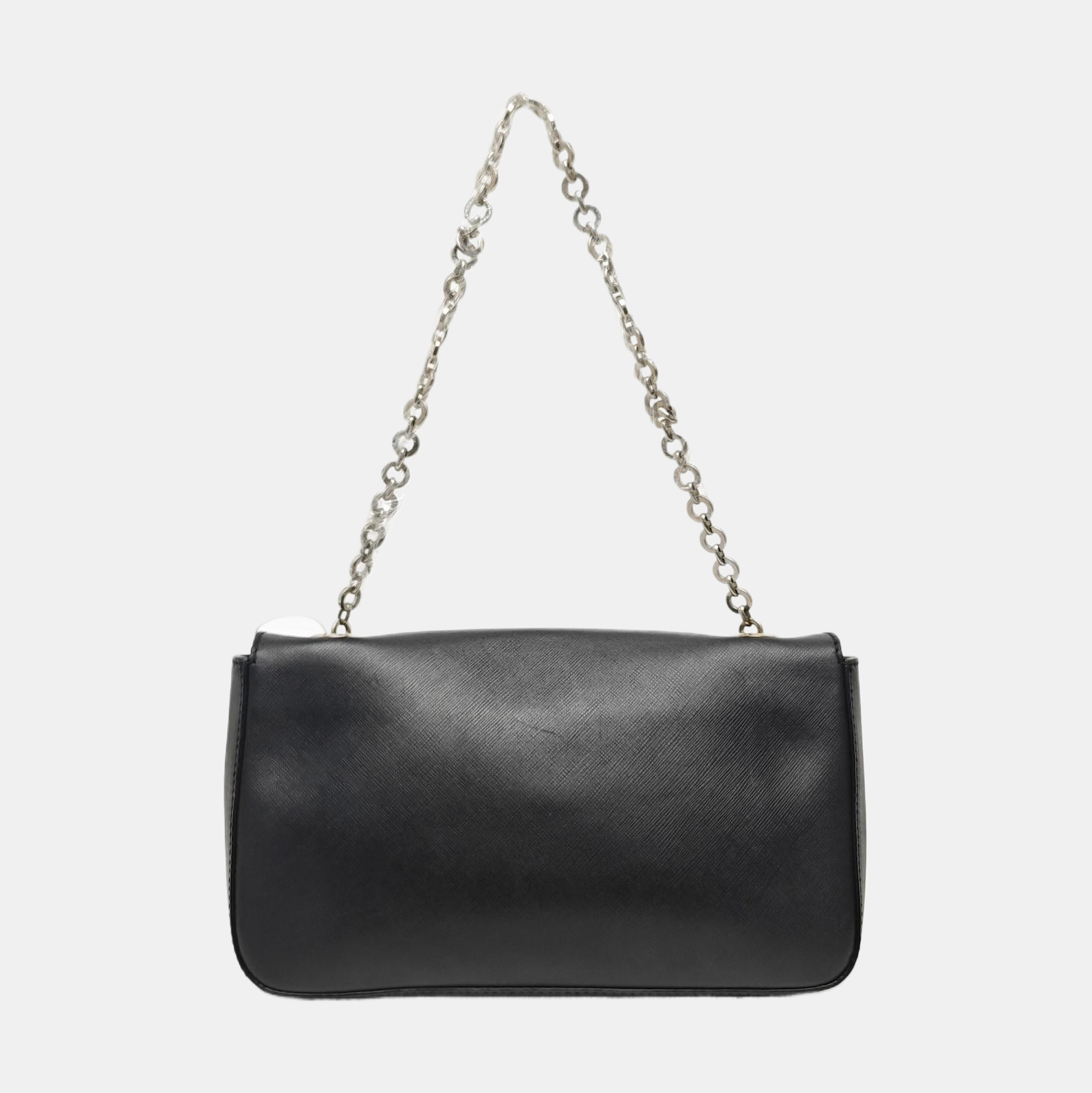 Calfskin Top Handle Bag Black