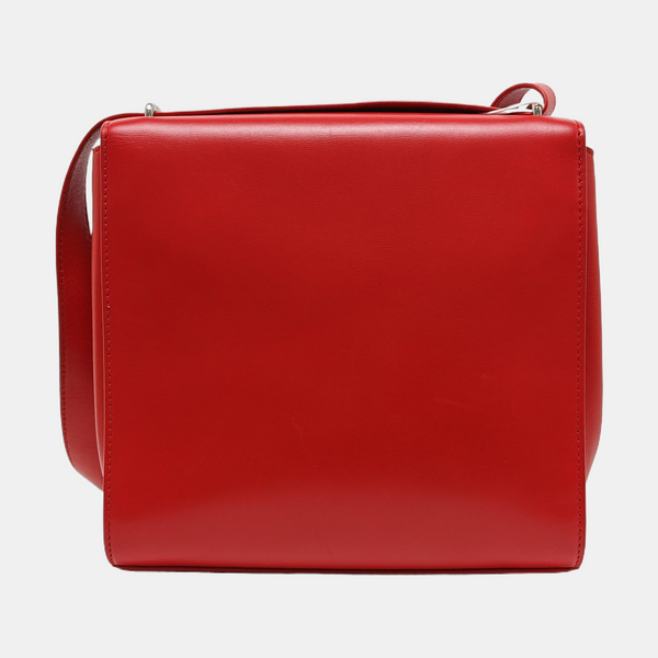 The Clip Calfskin Red