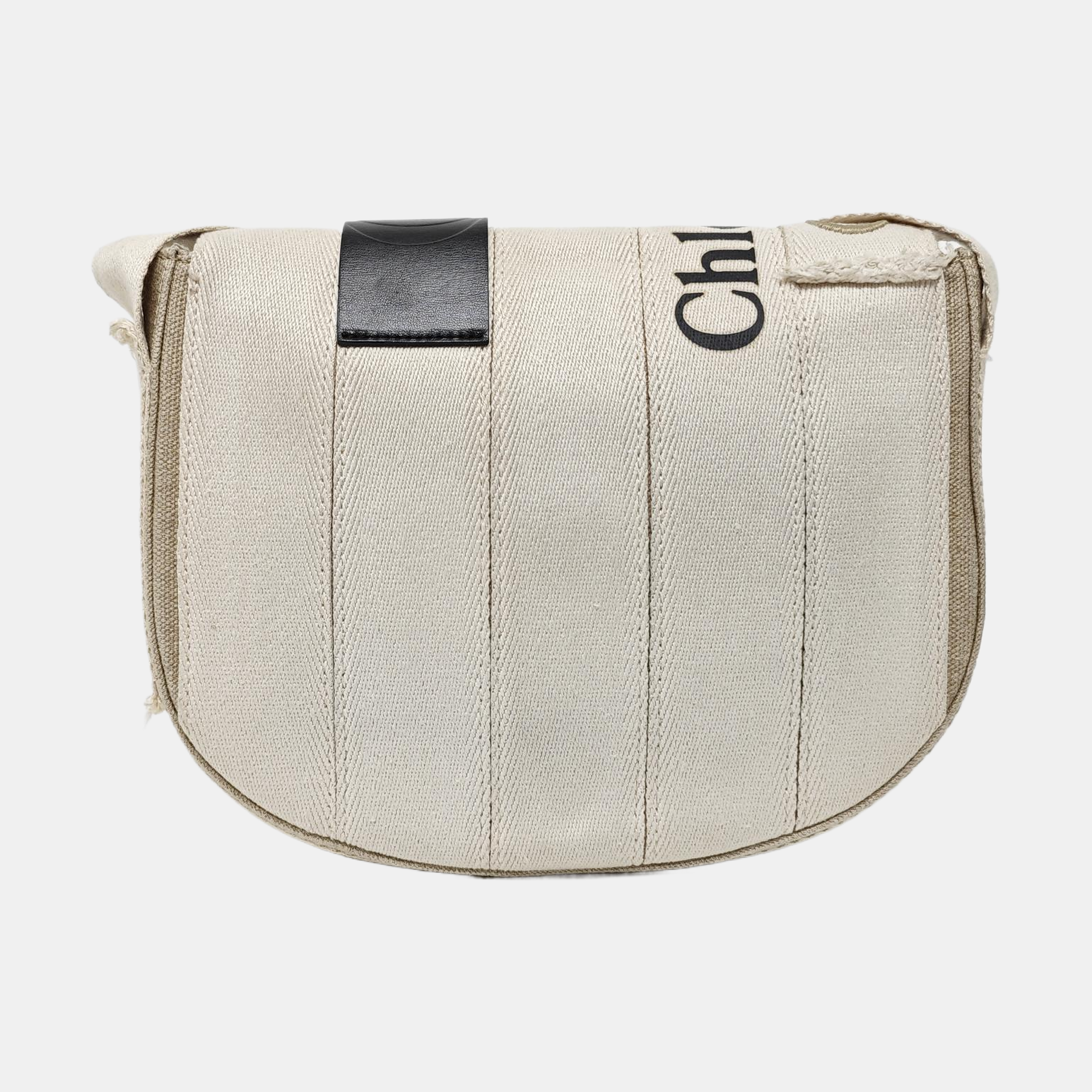 Canvas Shoulder Bag White