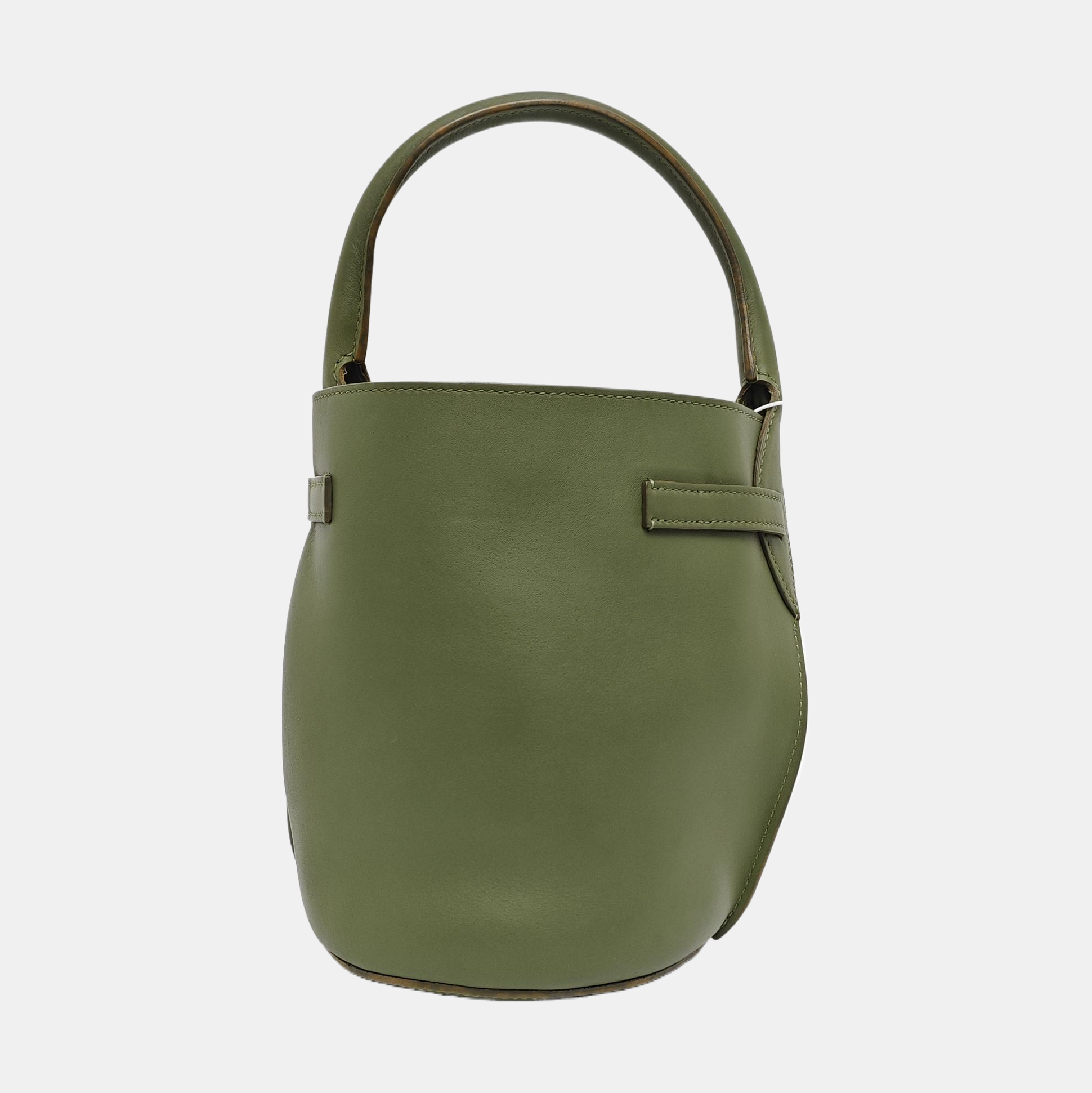 Authenticated pre-owned  BIG BAG Nano Calfskin Green - Shoulder Bag at Looply