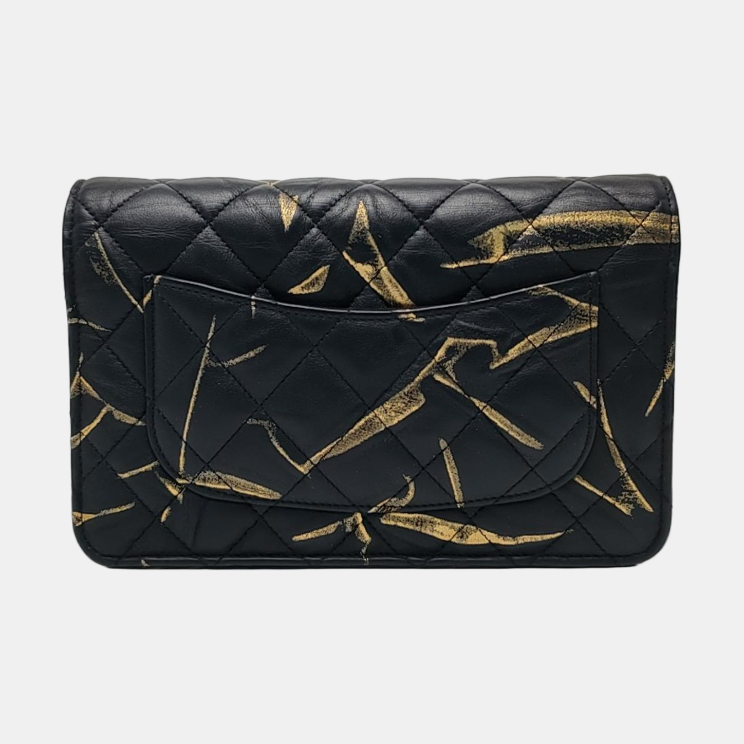 WOC Quilted Calfskin Black