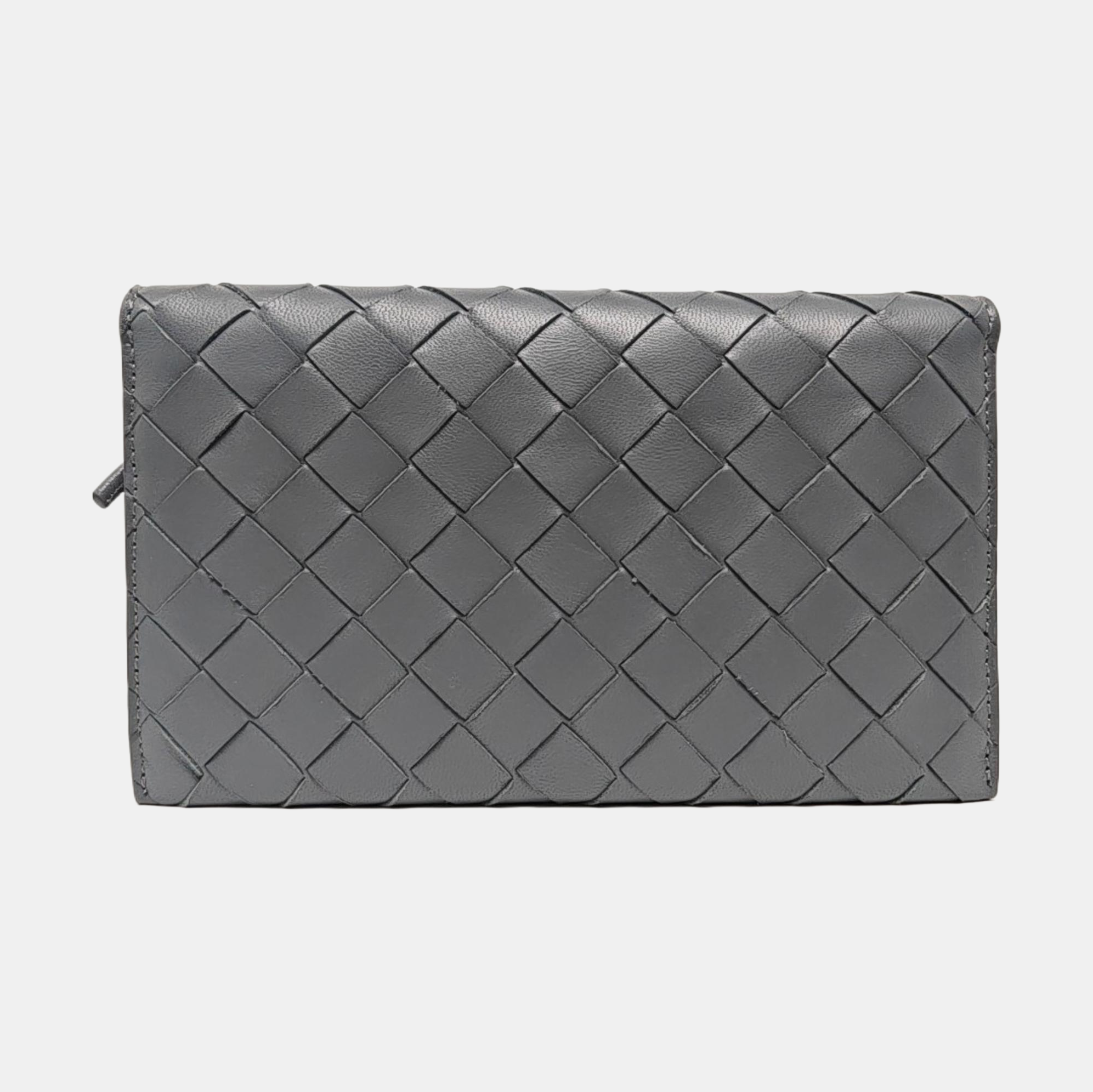 Lambskin Shoulder Bag Blue