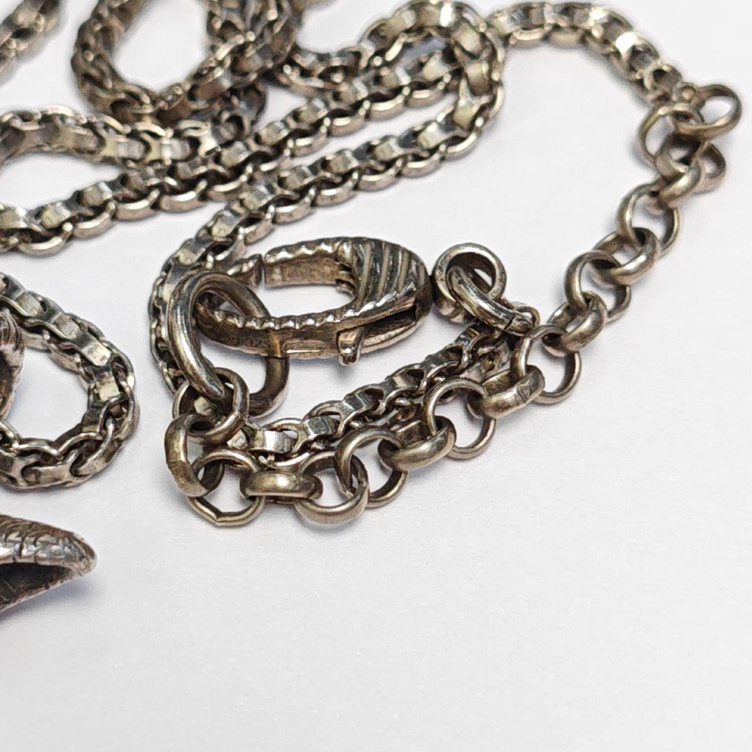 Anger Forest 925 Sterling Silver Necklace