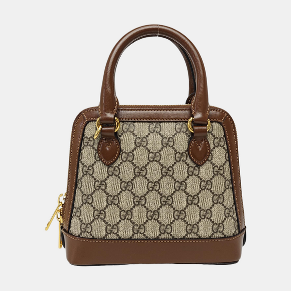 Horsebit 1955 Mini Coated Canvas Beige