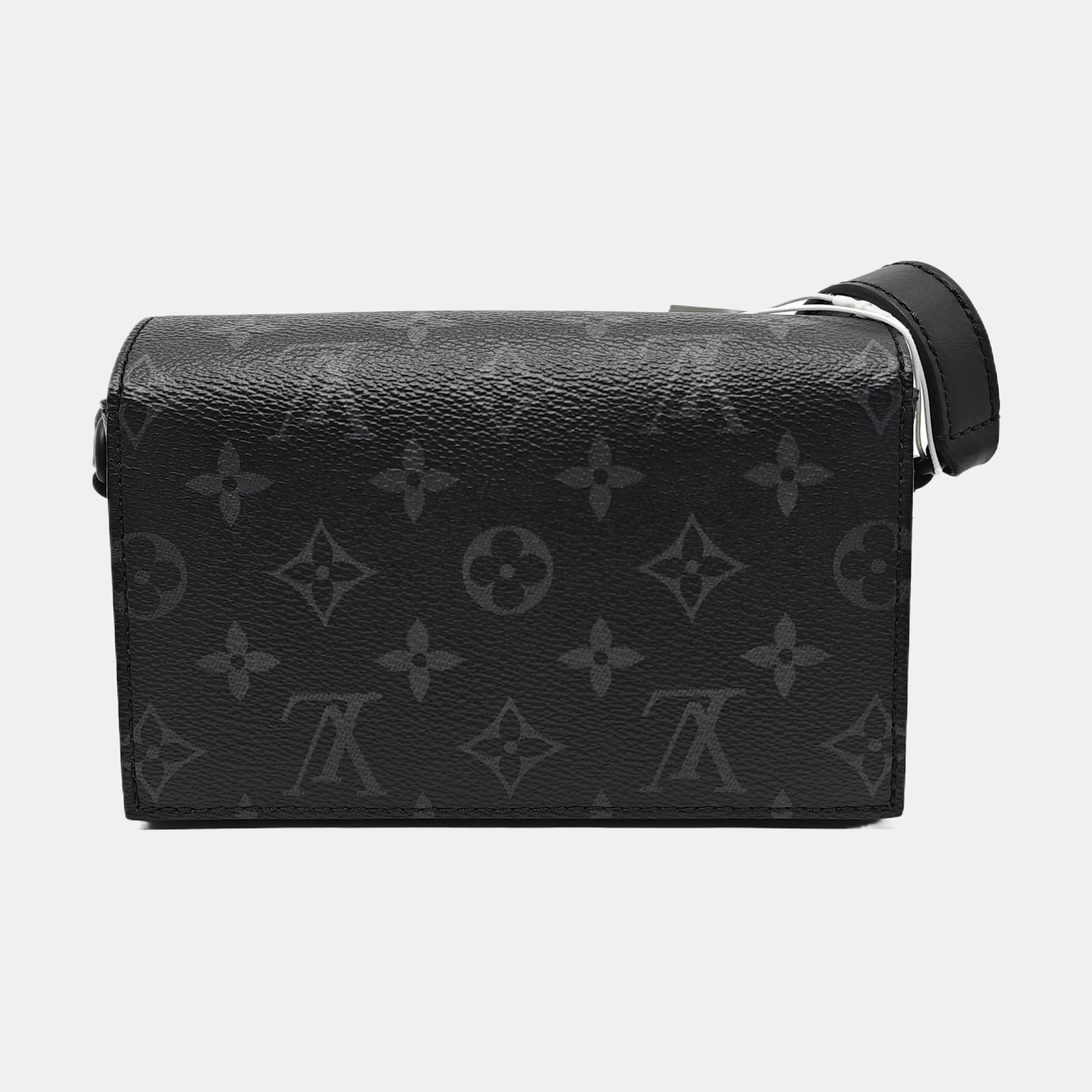 STEAMER Mini Monogram Coated Canvas Black