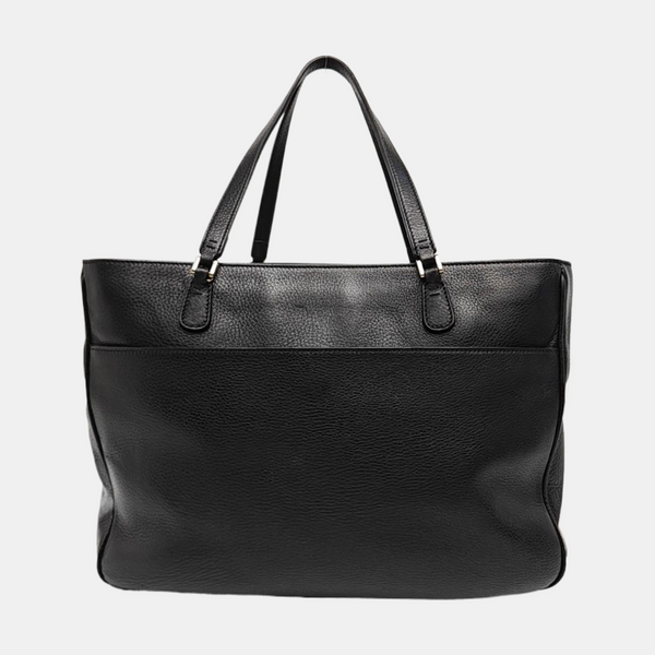 Calfskin Tote Bag Black