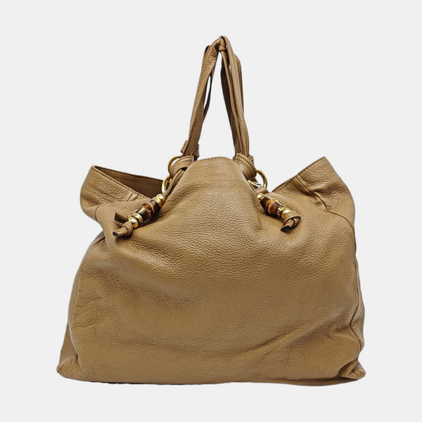 Bamboo 1947 Large Calfskin Brown