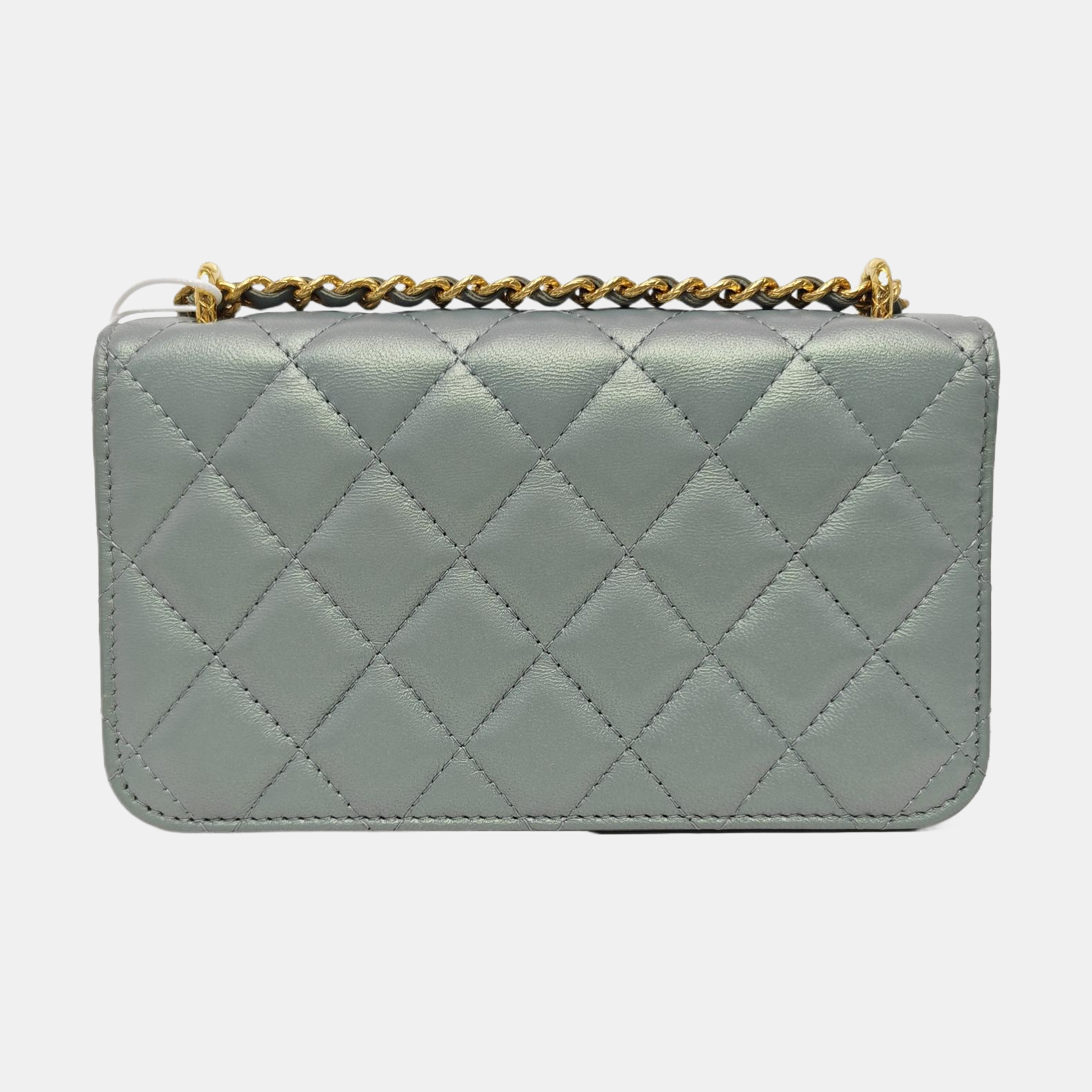 Quilted Lambskin Shoulder Bag Green